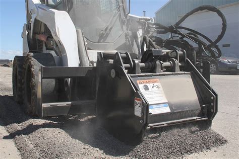 asphalt planer for skid steer|skid steer mounted cold planer.